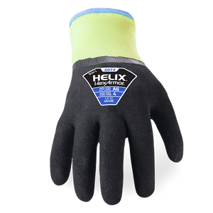 HexArmor A6 Cut Resistant Winter glove in black and yellow