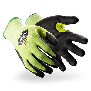 A pair of HexArmor A9 Cut Resistant Gloves