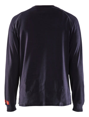 Back view of Blaklader FR long sleeve t-shirt