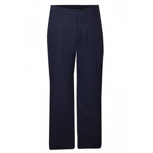 Navy blue pants on a white background