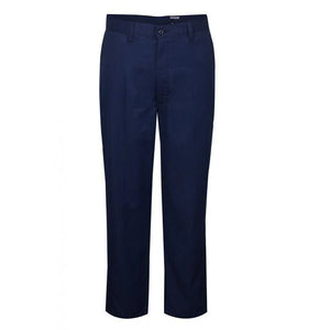 Navy blue pants on a white background