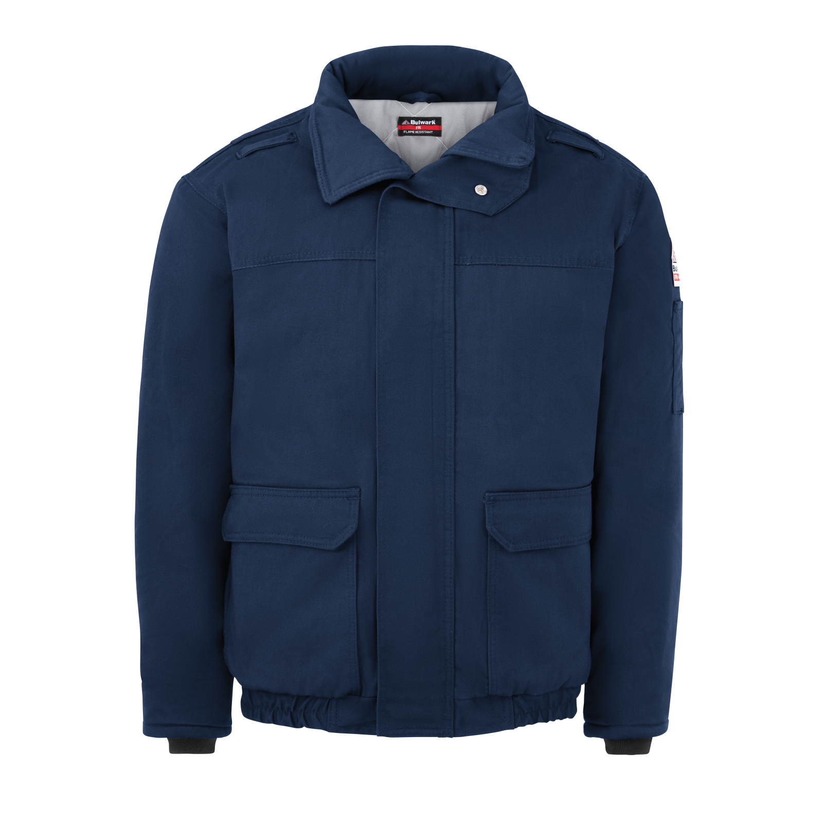 Navy Bulwark FR Bomber Jacket