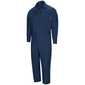 Bulwark men's FR coverall in navy color