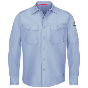 Light blue Bulwark FR Work Shirt