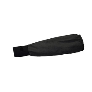 Black bumbag on a white background