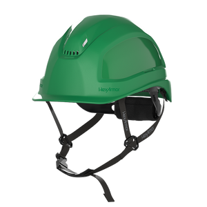 Green HexArmor Class E Type 1 Safety Helmet