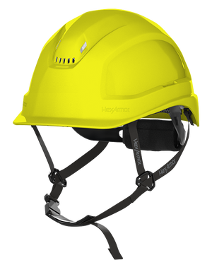 Yellow HexArmor Class E Type 1 Safety Helmet