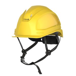 Yellow HexArmor Class E Type 1 Safety Helmet