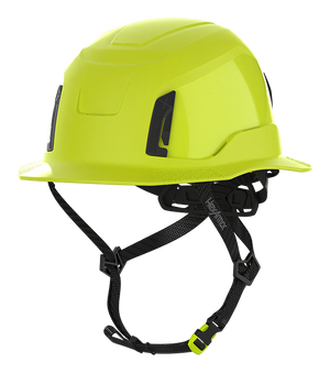Yellow HexArmor Full Brim Safety Helmet