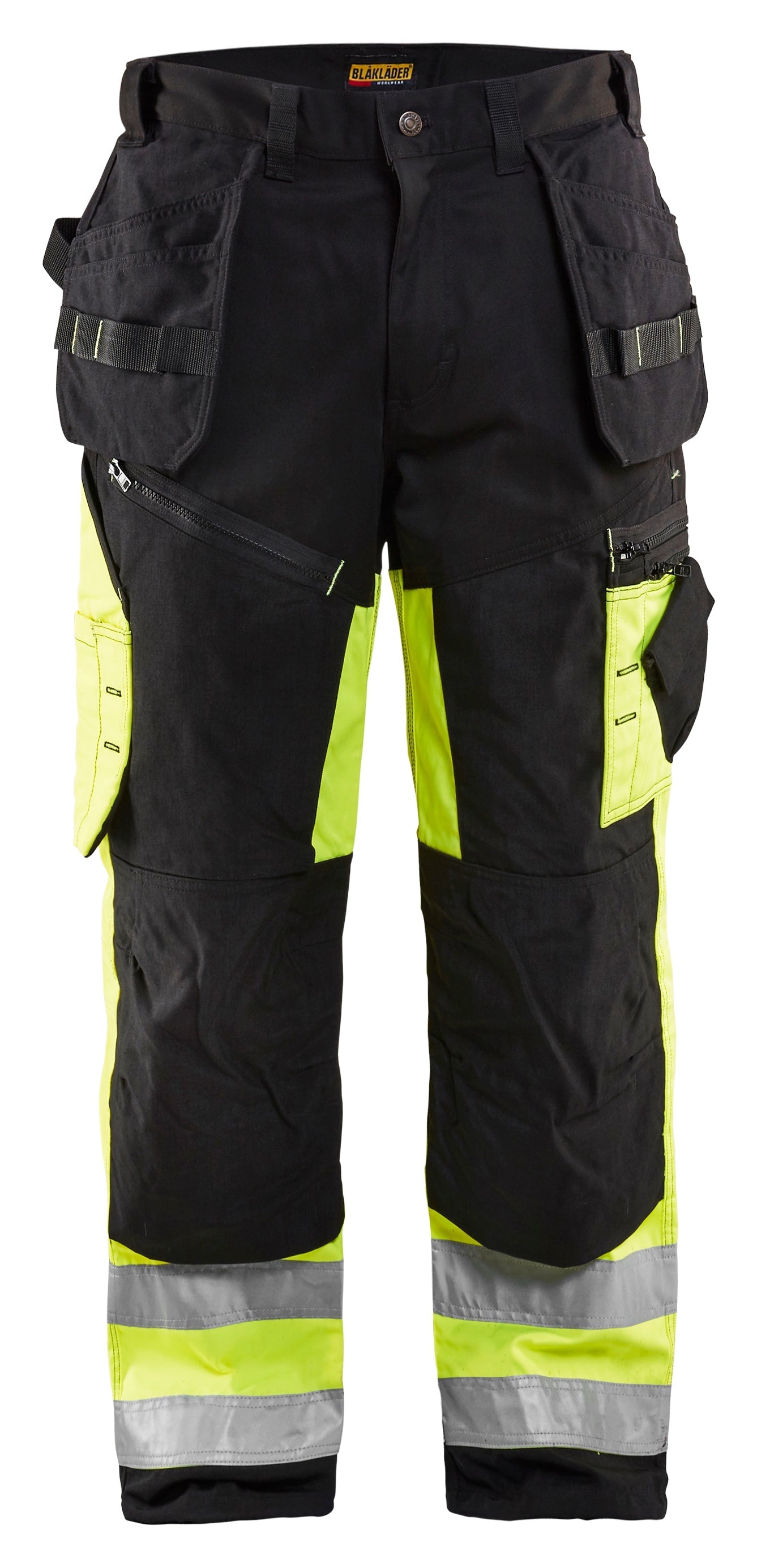 Blaklader Hi‑Vis X1600 Utility Work Pants  in black
