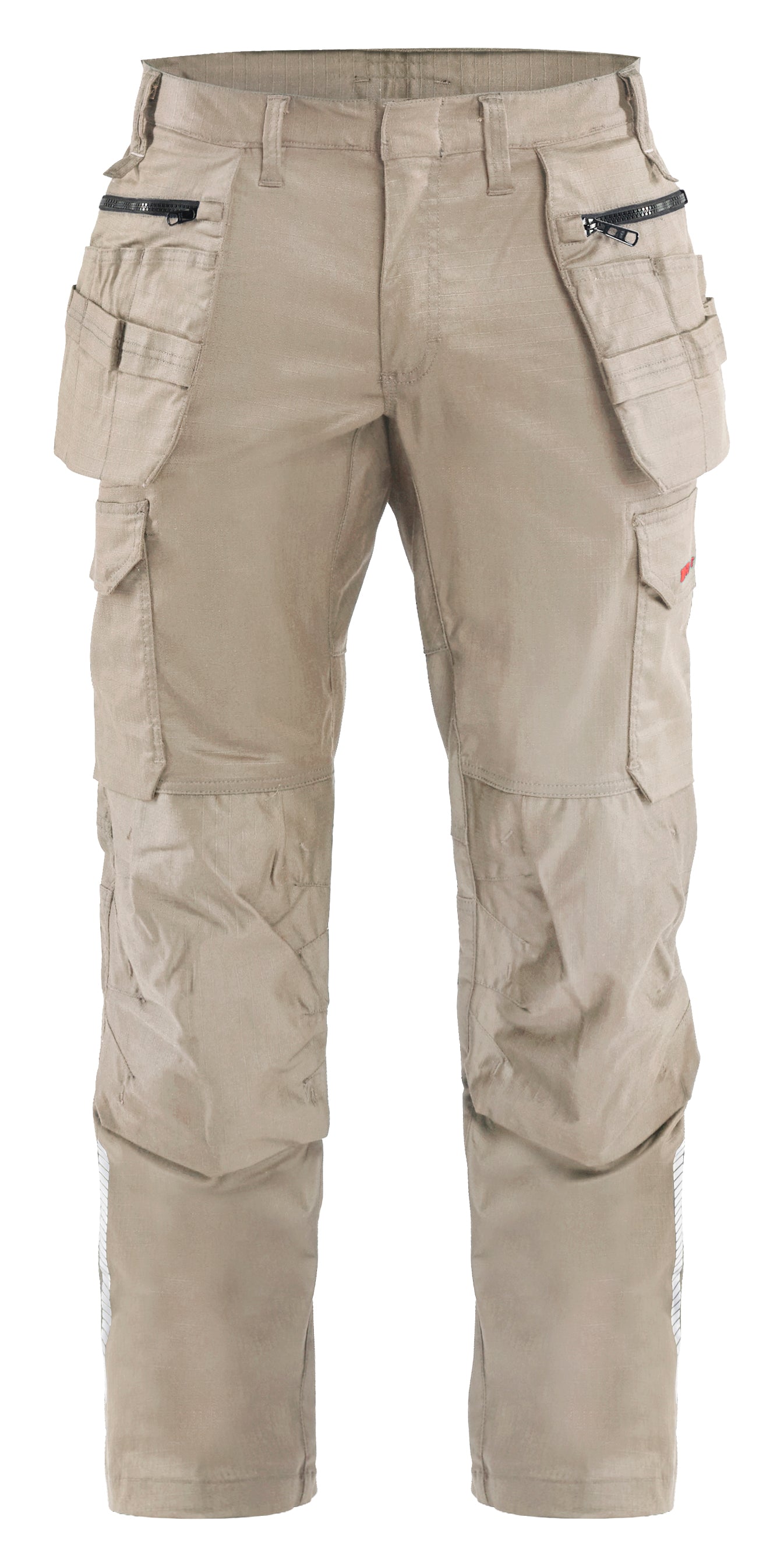 Blaklader FR Stretch Utility Pants in stone color