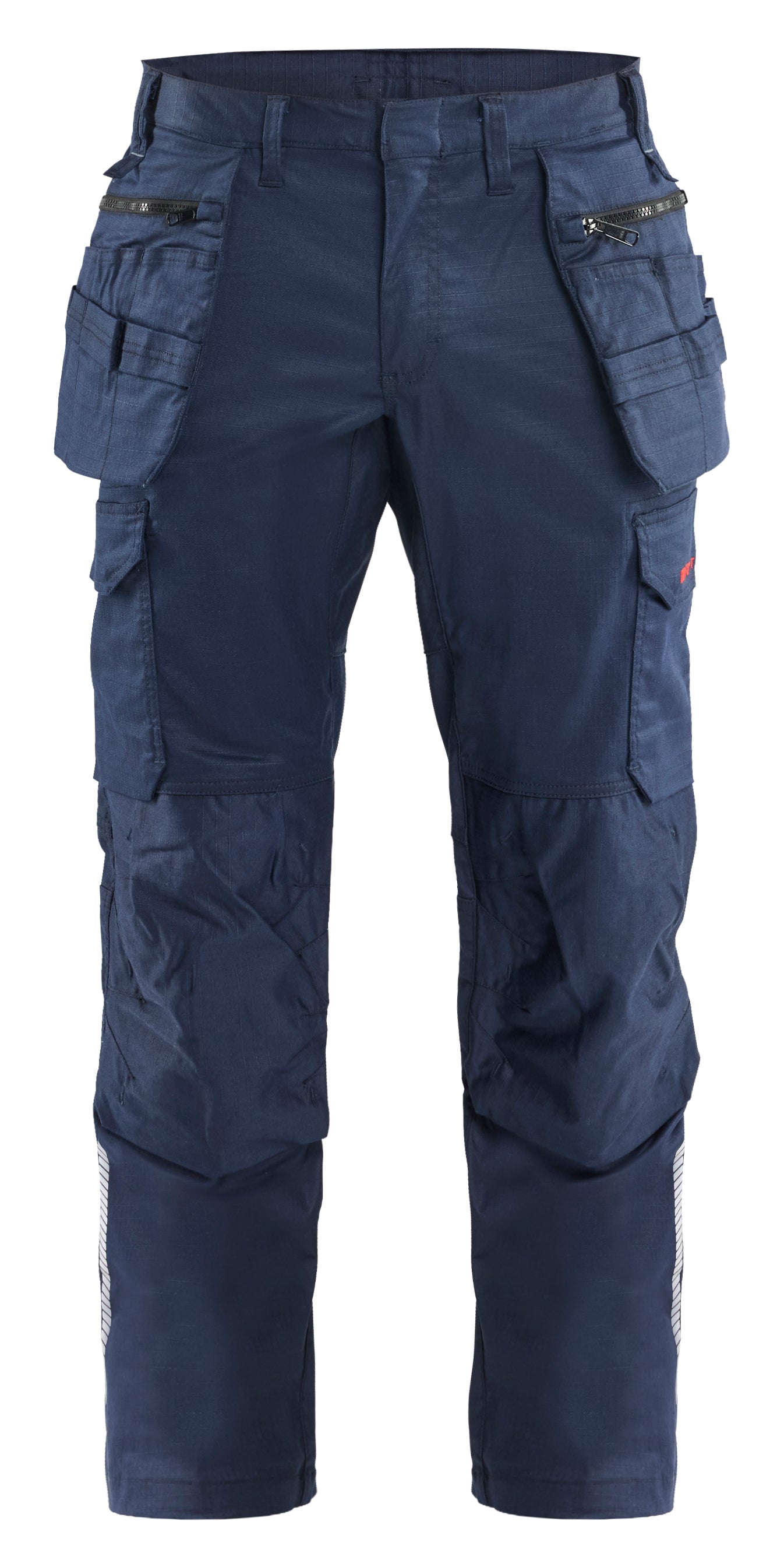 Blaklader FR Stretch Utility Pants in navy blue color
