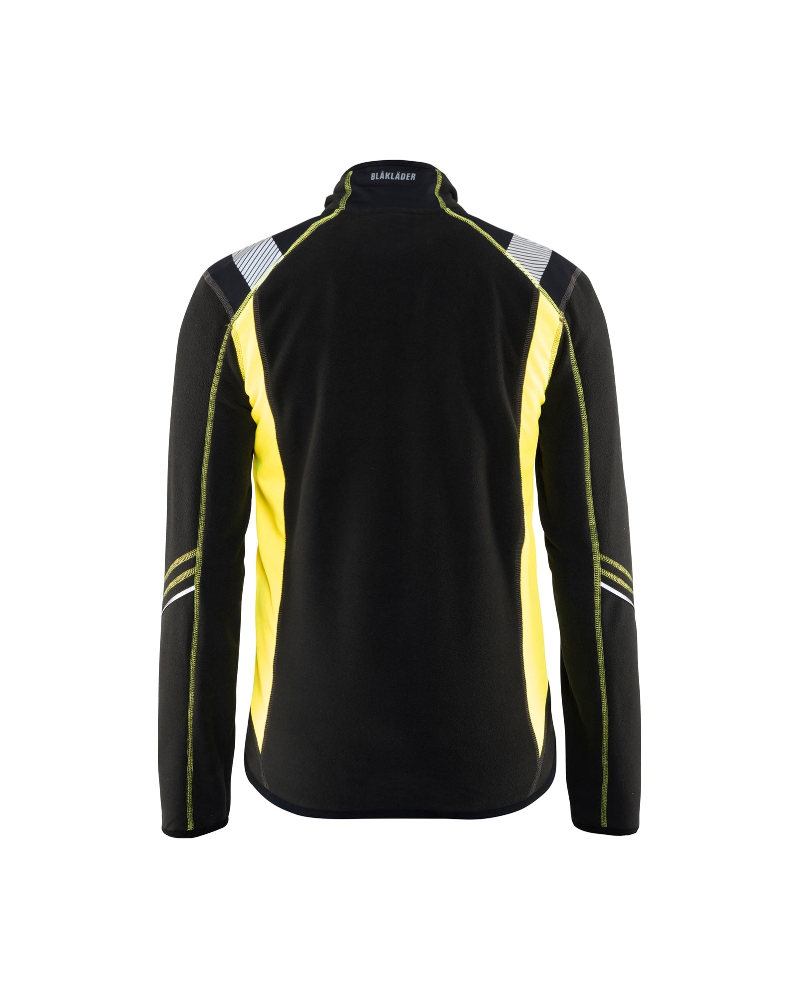 Back view of Blaklader Hi‑Vis Fleece Work Jacket