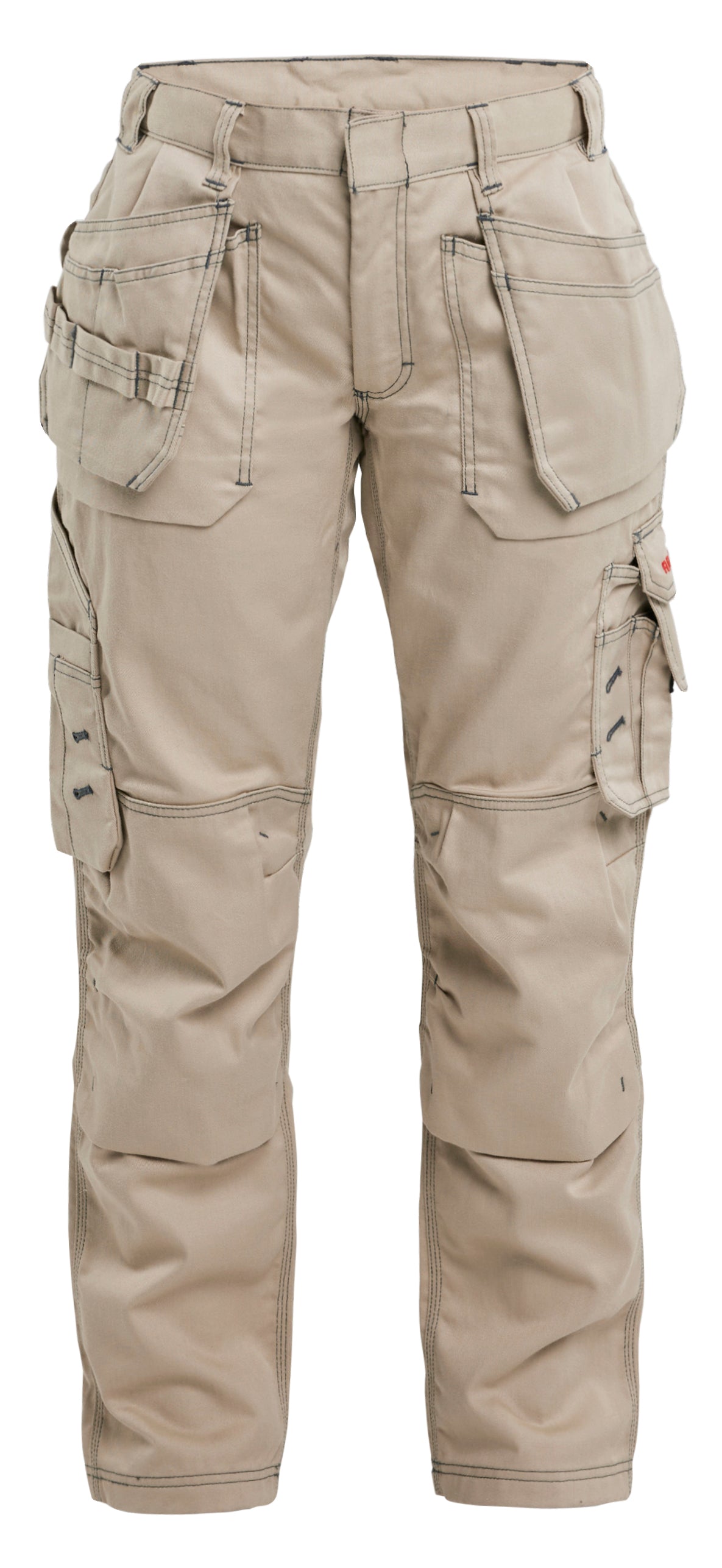Blaklader women FR work pants in stone color