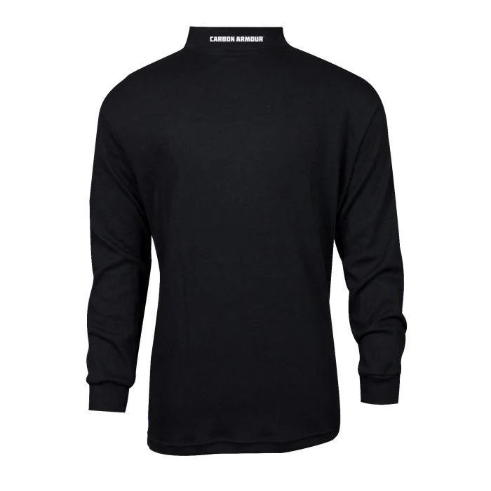 Carbon Armour Long Sleeve Mock Turtleneck Base Layer