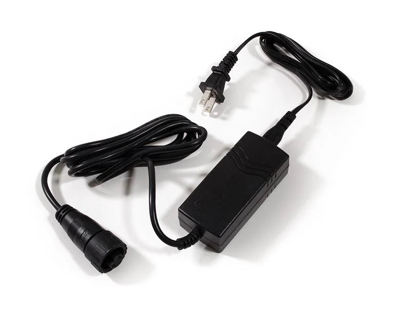 RPB power adapter with cable on a white background