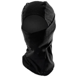 Black balaclava on a white background