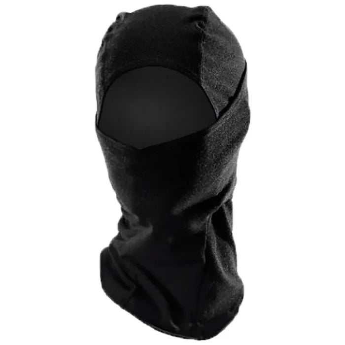 Black balaclava on a white background