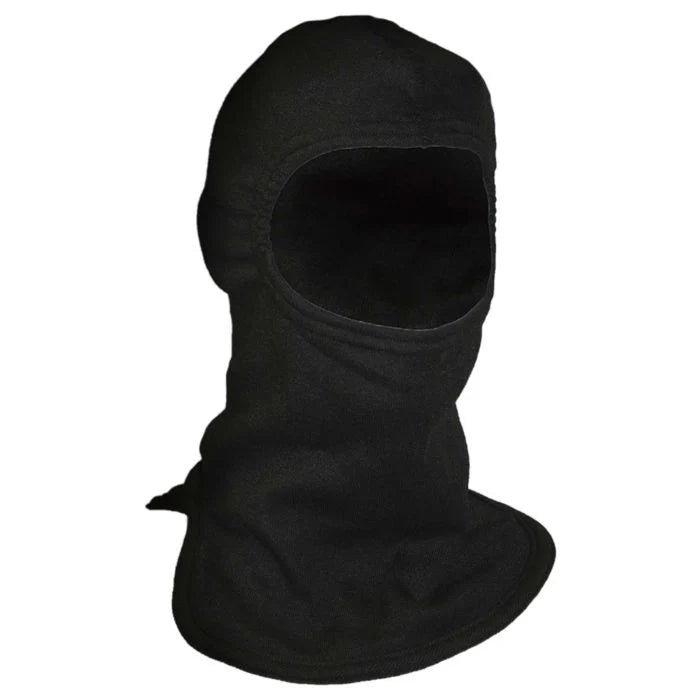 Black balaclava on a white background