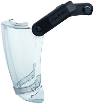 HexArmor anti-fog face shield with chin support