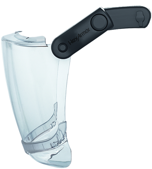 HexArmor anti-fog face shield with chin support