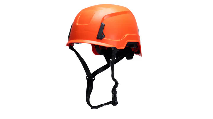 Orange SL T2 Non-Vented Safety Helmet
