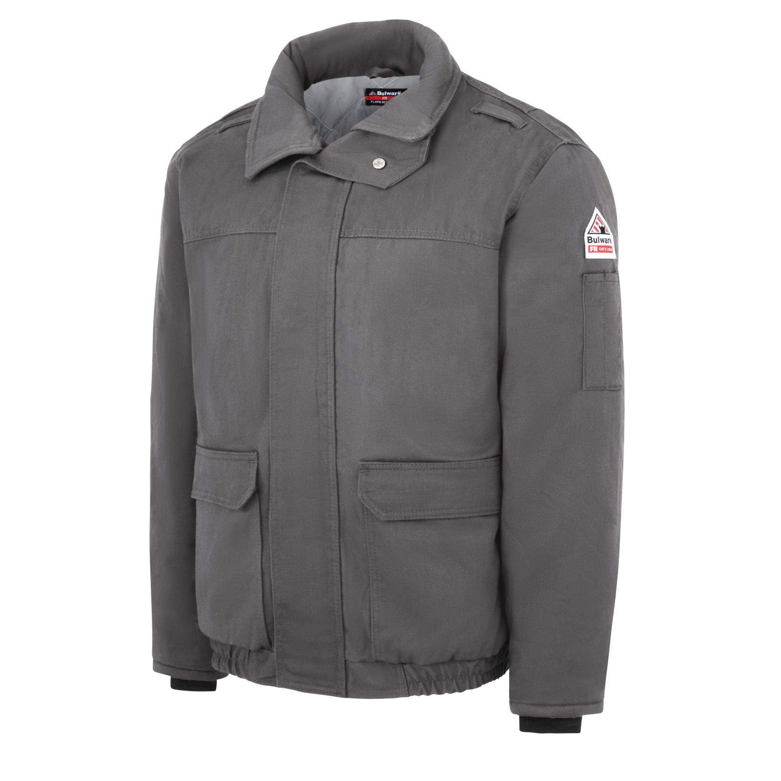 Grey Bulwark FR Bomber Jacket