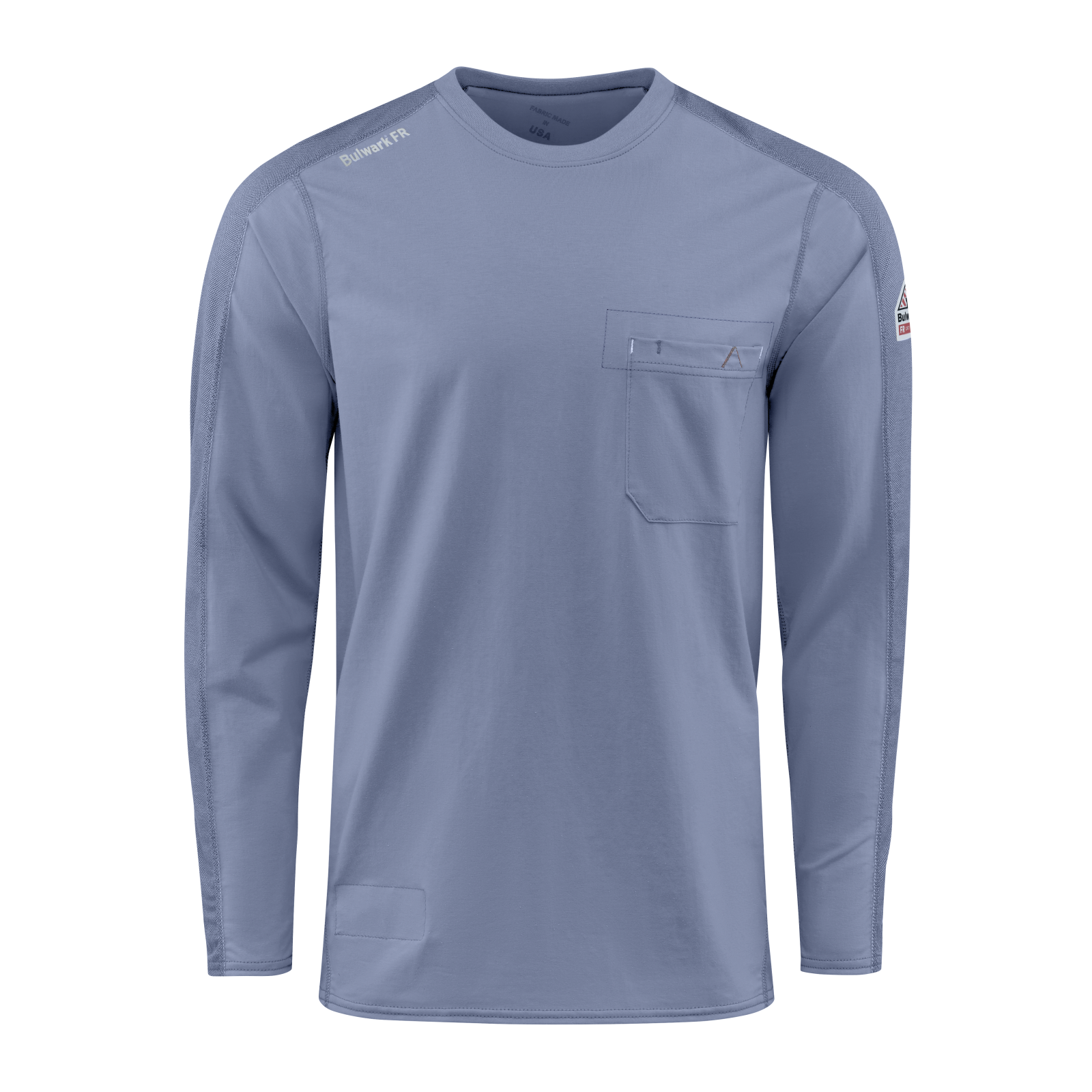 Light blue Bulwark Men’s FR Flex Knit Tee