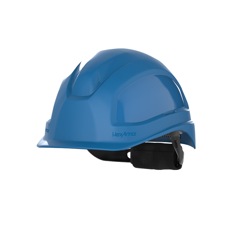HexArmor safety helmet in blue color
