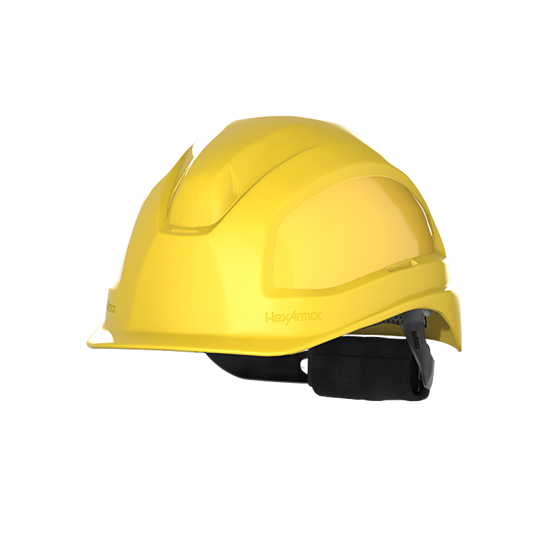 HexArmor safety helmet in yellow color