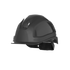 Hexarmor Class C safey helmet with vents in black color