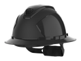 HexArmor full brim safety helmet in black