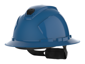 HexArmor full brim safety helmet in blue