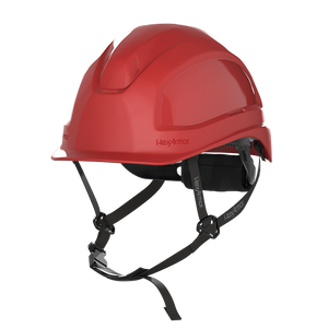 Maroon HexArmor Class E Type 1 Safety Helmet 