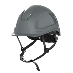 Grey HexArmor Class E Type 1 Safety Helmet