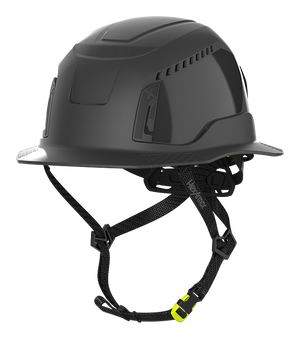 Black HexArmor Vented Safety Helmet