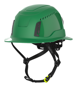 Green HexArmor Vented Safety Helmet