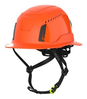 Orange HexArmor Vented Safety Helmet