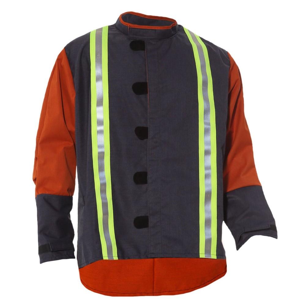 High Vis Carbon Armour N7 Coat for Protection from Molten Non-Ferrous Metal Splash