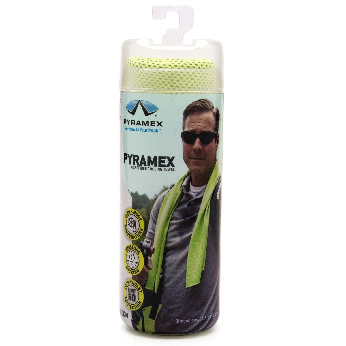 Microfiber Moisture Wicking Cooling Towels - 11.5 x 33 Inch